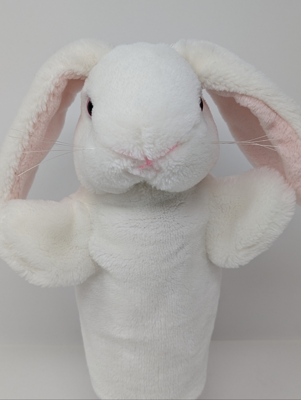 Bunny Plush Puppet Ganz Bros Heritage Collection